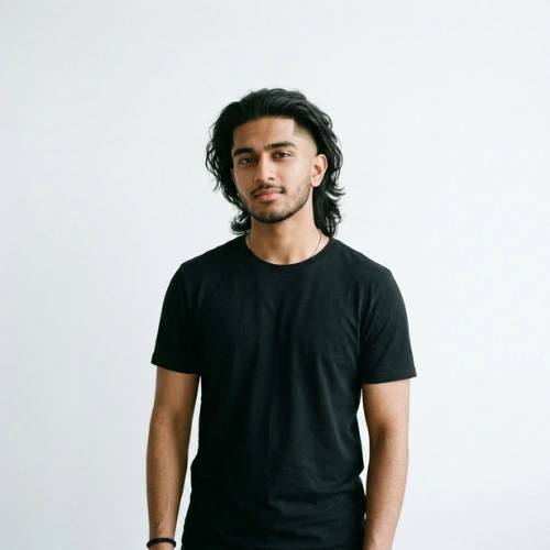 Boy with Long Hair Edgar Style