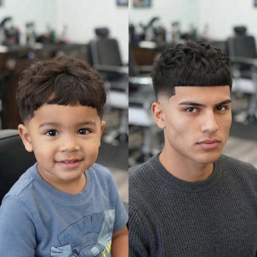 Fade Haircut for Boys