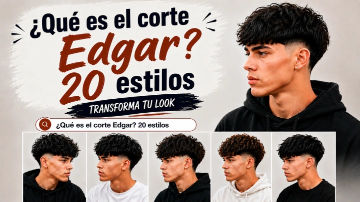 ¿Qué es el corte Edgar? 20 estilos