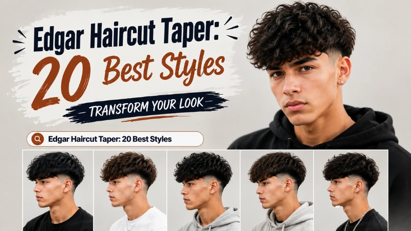 Edgar Haircut Taper: 20 Best Styles TRANSFORM YOUR LOOK Edgar Haircut Taper: 20 Best Styles