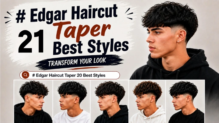 Edgar Haircut Taper 21 Best Styles