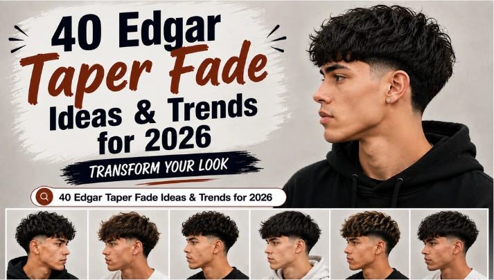 40 Edgar Taper Fade Ideas & Trends for 2026