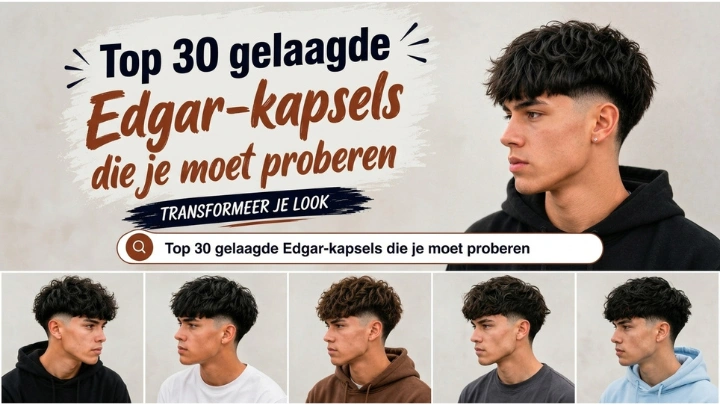 Top 30 gelaagde Edgar-kapsels om te proberen – Geef je look een nieuwe uitstraling