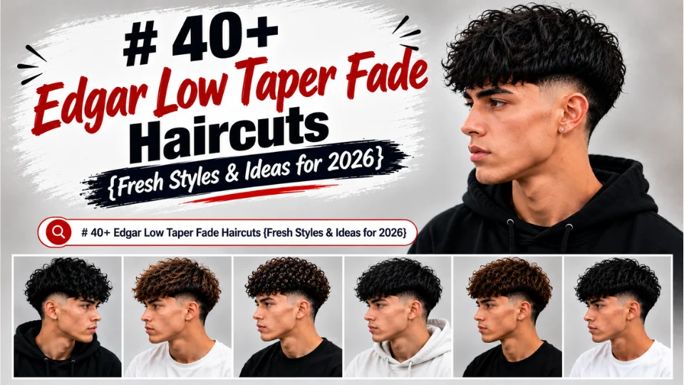 40+ Edgar Low Taper Fade Haircuts {Fresh Styles & Ideas for 2026}