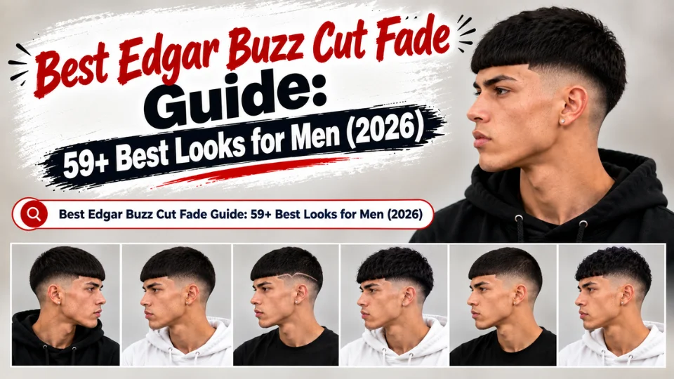 Best Edgar Buzz Cut Fade Guide: 59+ Best Looks for Men (2026) {Photos & Barber Guide}